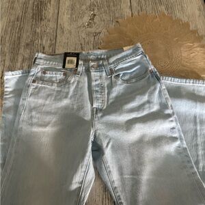 Levi's Light Blue Straight Leg Jeans